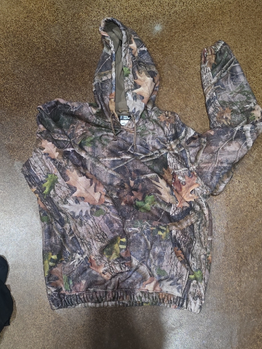 Realtree Style Camo Hoodie - Wind And Water Resistant